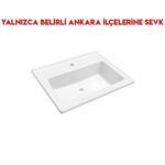 Bien Neptun Konsollu 60 cm Batarya Delikli Lavabo
