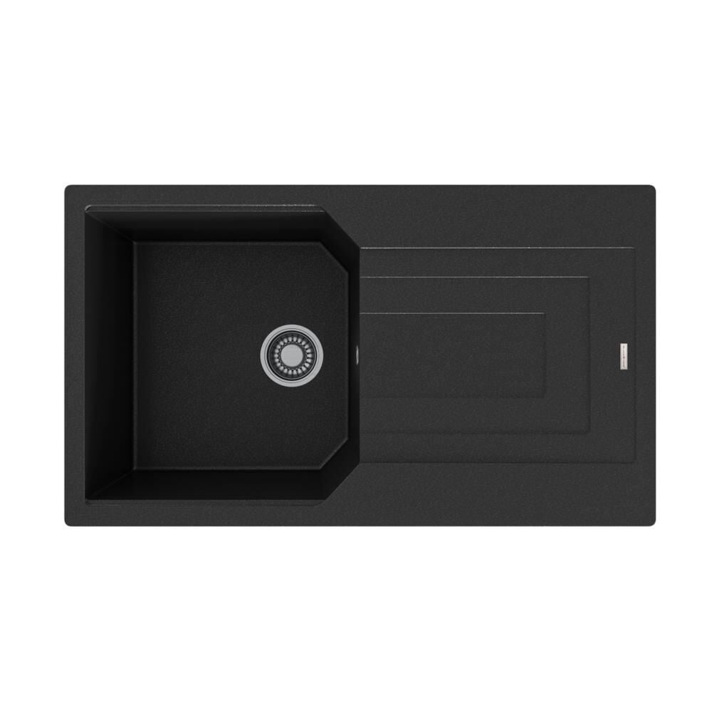 Blackstone BABİL 86X50 Cm Siyah Granit Evye