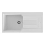 Blackstone GİZA 100X50 Cm Beyaz Granit Evye