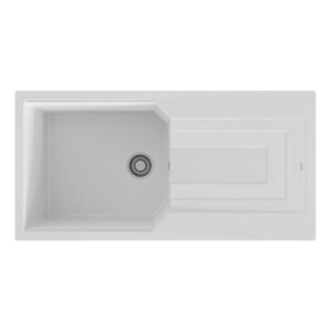 Blackstone GİZA 100X50 Cm Beyaz Granit Evye