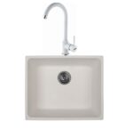 Blackstone PETRA Beyaz Granit Evye Dominox MALTA NEO Bianco Batarya Set