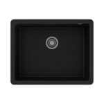 BLACKSTONE VENEDİK ÇİFTLİK TİPİ  SİYAH TEZGAHALTI GRANİT EVYE