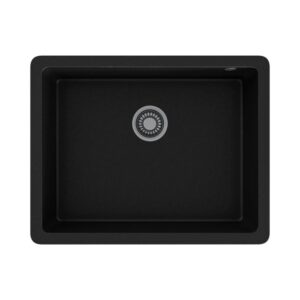 BLACKSTONE VENEDİK ÇİFTLİK TİPİ  SİYAH TEZGAHALTI GRANİT EVYE