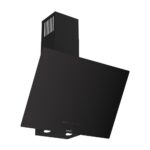 Ferre  D077 SLIENT ART Tek Cam Dijital Siyah Davlumbaz