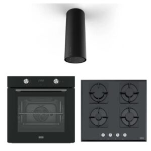 Franke Ankastre Set (FABER EV8+BK A37 Davlumbaz - FHNS 604 BK Ocak - FMA 86 BK Fırın)