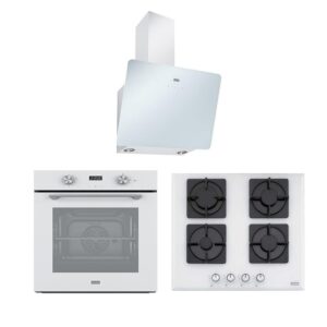 Franke Ankastre Set (FPJ 615 WH A Davlumbaz - FHNS 604 WH Ocak - FMA 86 WH Fırın)