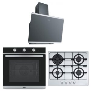 Franke Ankastre Set (FPJ 615 BK SS Davlumbaz - FHMA 604 XS Ocak -FSM 82 H XS BK Fırın)