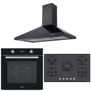 Franke Ankastre Set (FDL 965 BK Davlumbaz - FHNS 905 BK Ocak - FSL 86 BK Fırın)