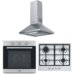 Franke İnox Ankastre Set (FDL 6165 XS Davlumbaz- FHSM 604 4G XS C Ocak - FSL 82 H XS Fırın )