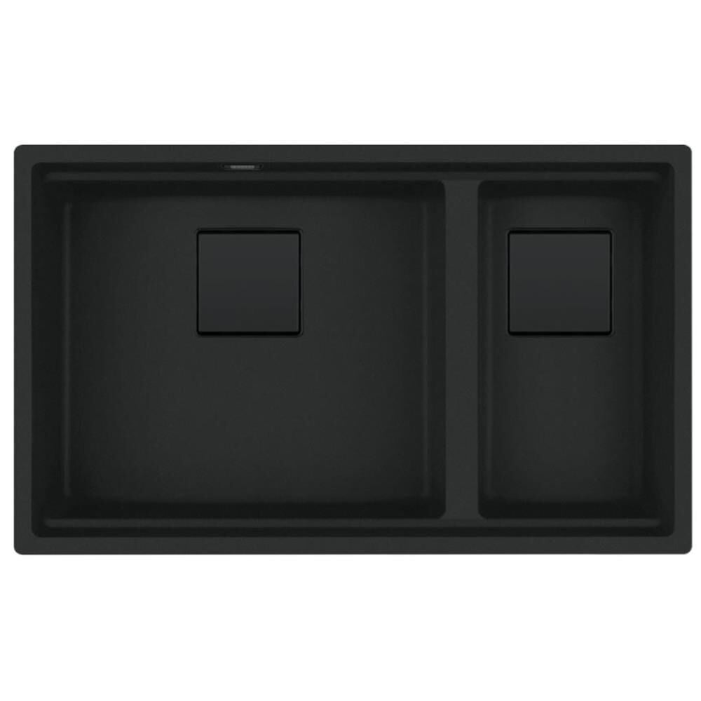 Franke KNG 120 MATT BLACK Granit Evye
