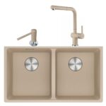 Franke Maris Mrg 120-35-35 Avena Granit Eviye + Active Plus Doccia 2.0 Armatür + Comfort Sıvı Sabunluk Üçlü Set