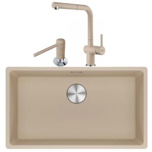 Franke Maris Mrg 210/110-72 Avena Granit Eviye + Active Plus Doccia 2.0 Armatür + Comfort Sıvı Sabunluk Üçlü Set Avena