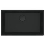 Franke  MRG 110-72 MATT BLACK Tezgahaltı Granit Evye