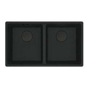 FRANKE MRG 120-35-35 MATT BLACK Tezgahaltı Granit Evye