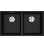 Franke MRG 120-35-35 NERO Tezgahaltı Evye