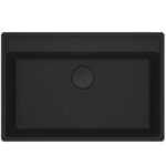 Franke MRG 610-72 MATT BLACK Tezgahüstü Evye