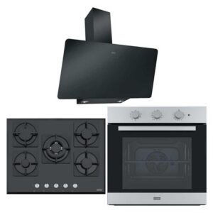 Franke Siyah Ankastre Set (FPJ 915 V BK A - FHNS 705 BK - FSL 82 H XS)