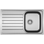 Franke SPARK SKX 611 Tek Gözlü Sol Damlalıklı Çelik Evye