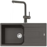 Franke Urban UBG 611-100 Slate Grey Granit Evye Active Plus Doccia 2.0 Batarya Set