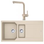 Franke Urban UBG 651-100 Avena Granit Evye - Active Plus Doccia 2.0 Avena Batarya Set