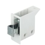 Hafele Mini Dolap Askı Elemanı Vidalı Beyaz