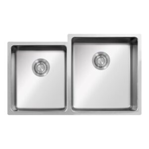 Ukinox ME 400.60.40 Küçük Göz Sol Tezgah Altı Mutfak Evyesi