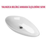 Turkuaz OLİVE 75 CM Çanak Lavabo