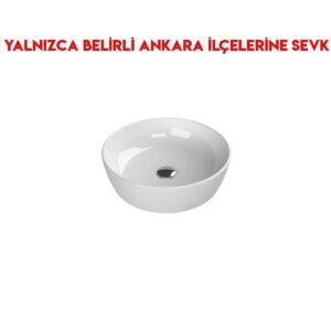 Turkuaz One Ø 46 cm Tezgah Üstü Lavabo