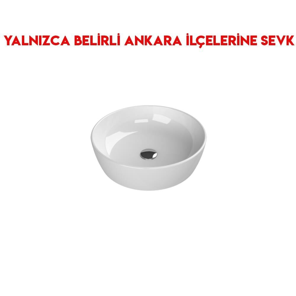 Turkuaz One Ø 46 cm Tezgah Üstü Lavabo