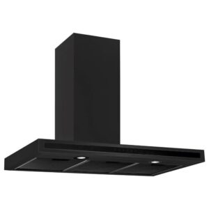 Silverline 3173 Quadro Duvar Tipi Siyah 60 Cm Davlumbaz