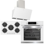 Silverline Beyaz Ankastre Set ( 3457 Soho, CS5364W01, BO6505W01)