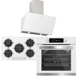 Silverline Beyaz Ankastre Set ( 3457 Soho, CS5364W01, BO6505W01)