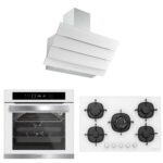 Silverline Beyaz Ankastre Set ( ETERNO 90 cm - BO6505W02 - CS5365W01 )