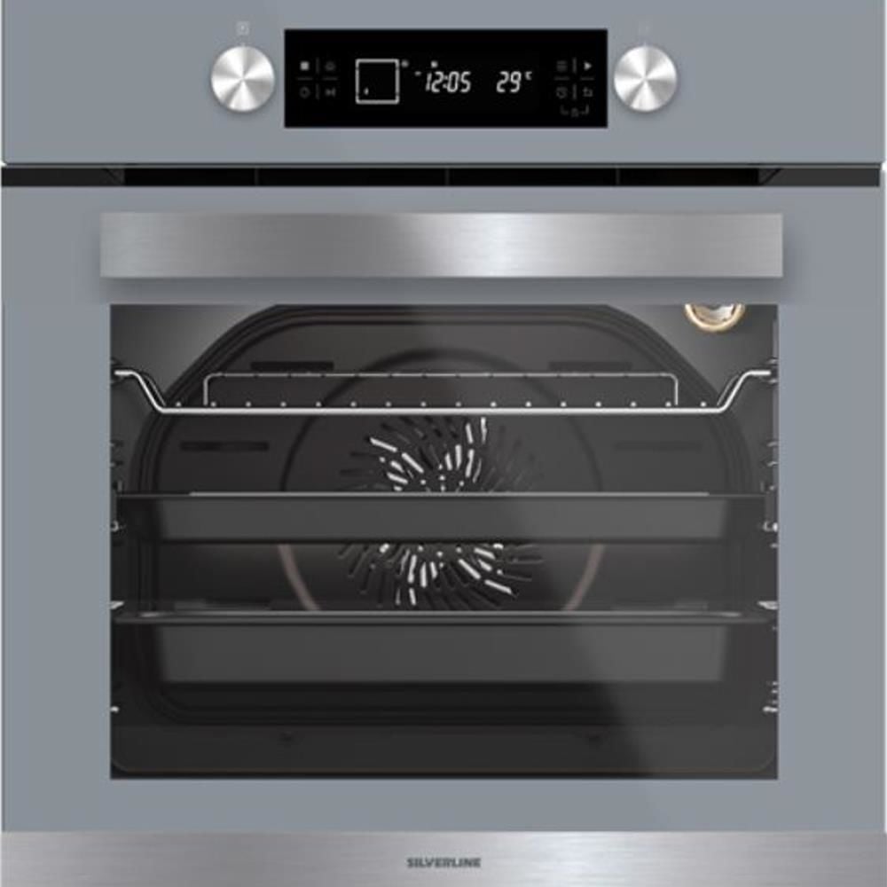 Silverline BO65E5S01 Gri Ankastre Fırın
