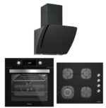 Silverline Siyah Ankastre Set (3373 Misto 60 cm - CS5629B01- BO6504B01)