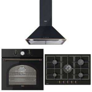 Teka Antrasit Ankastre Set ( DOS 60.2 AT Davlumbaz-GSC 75330 RBC AT Ocak-HAK 627 R AT Fırın)