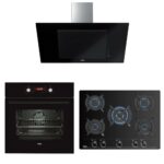 Teka Chef 10 Siyah Ankastre Set ( HAK 629 BUHAR DESTEKLİ - GBC 75030 KBC BK  - DVT 98660 )