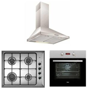 Teka İnox  Ankastre Set (DF 60 Davlumbaz - HLX 60 Ocak- HEB 723 SS Fırın  )