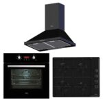 Teka Chef 4 Siyah Ankastre Set ( HEB 723 BK - HLX 640 BK - DBT 60 BK)