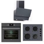 Teka Gri Ankastre Set (HAK 625 ST -GBE 64002 KBC ST- ATV 60 PRO ST)