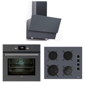 Teka Gri Ankastre Set (HAK 625 ST -GBE 64002 KBC ST- ATV 60 PRO ST)