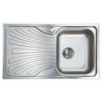 Teka Nerissa 50 Mikroketen Sol Damlalıklı Mutfak Evyesi