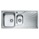 Teka Nerissa 60 Düz Sağ Damlalıklı Paslanmaz Çelik Evye