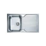 Teka Princess 50 Sağ Damlalıklı Paslanmaz Çelik Tezgah Üstü Mutfak Evyesi