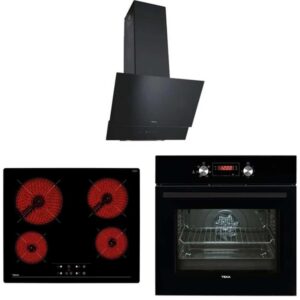 Teka Siyah Ankastre Set (ATV 60-TZ 6415-HAK 625 BK)