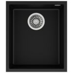 Teka Square 34.40 TG Siyah Granit Evye