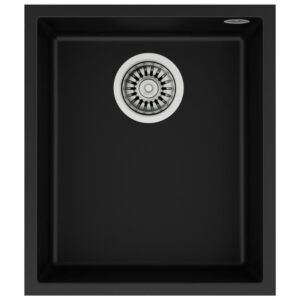 Teka Square 34.40 TG Siyah Granit Evye