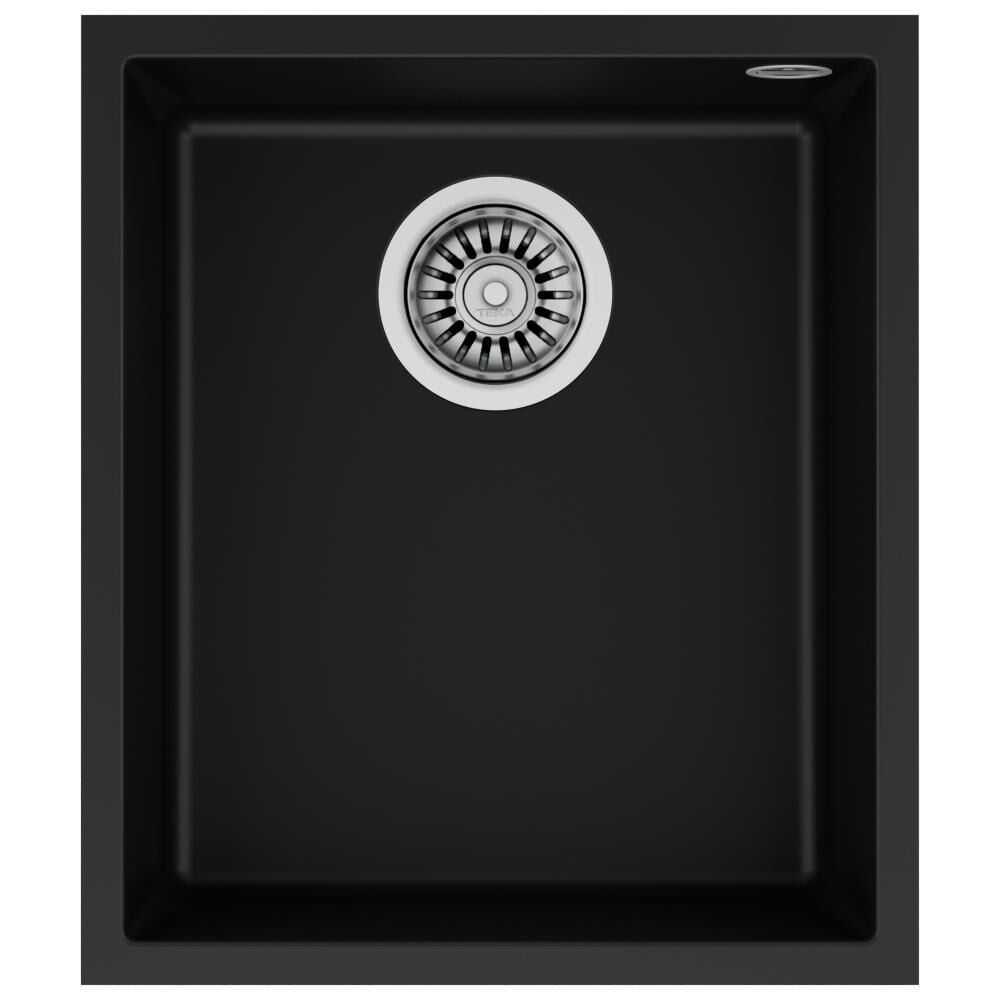 Teka Square 34.40 TG Siyah Granit Evye