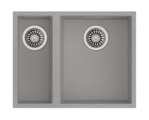 Teka Square 560 TG Tezgah Altı Gri Granit Evye