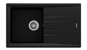 Teka Stone 50 B-TG Siyah Granit Evye